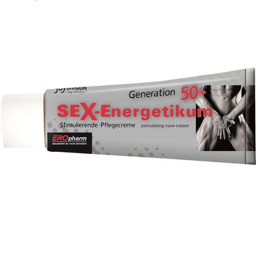 Crema Erogene Energetikum 50+ per Uomo - Favorisce il Flusso Sanguigno